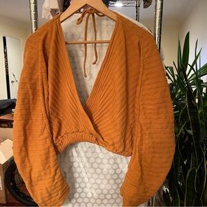 Free People/FP Beach Orange top in Medium